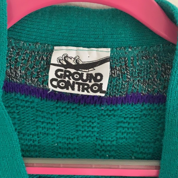 Vintage 80s cardigan - Picture 2 of 4